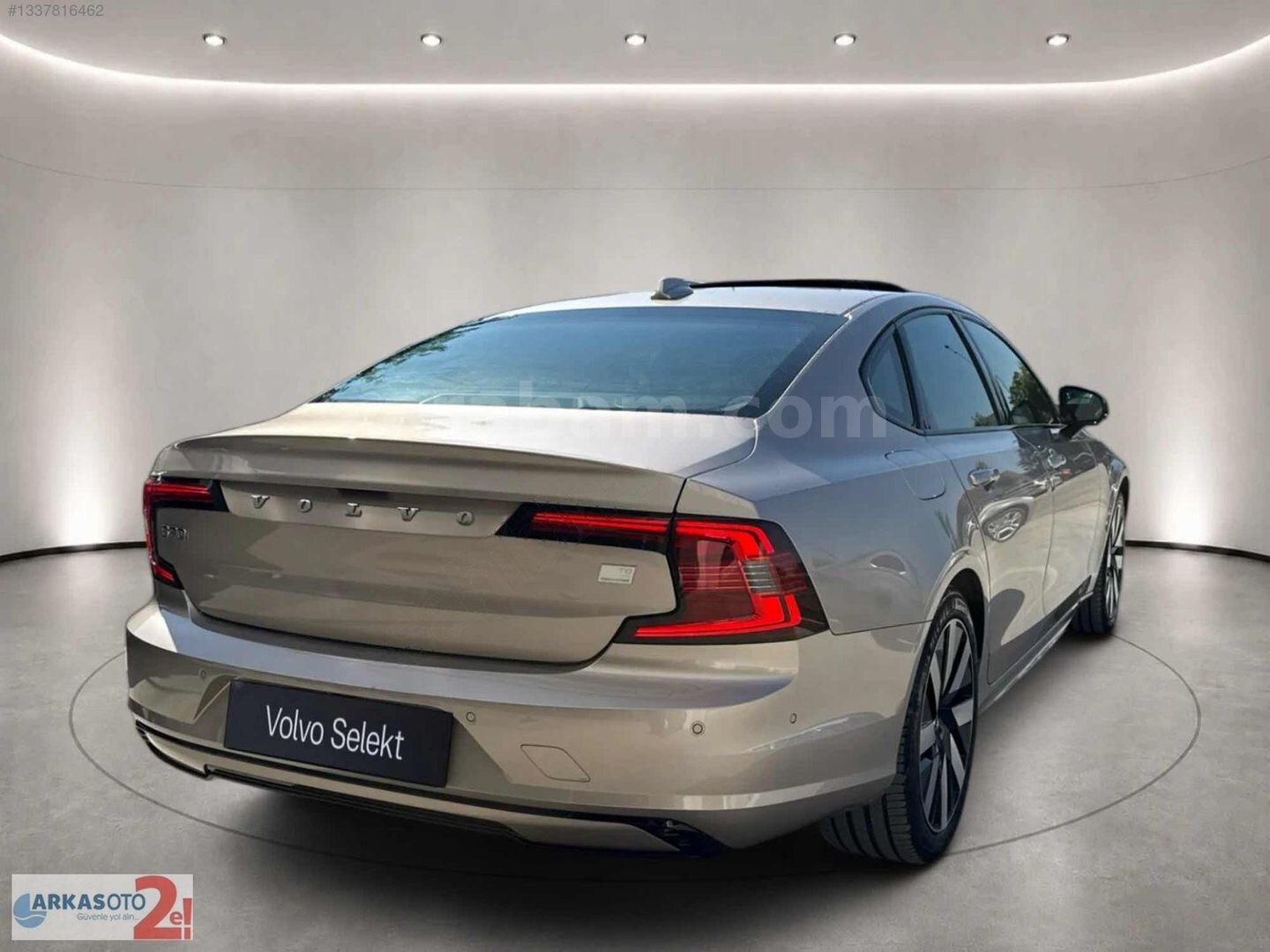VOLVO YETKİLİ BAYİ ARKAS ANKARADAN 43.199 KM HATASIZ S90 T8 DARK 5