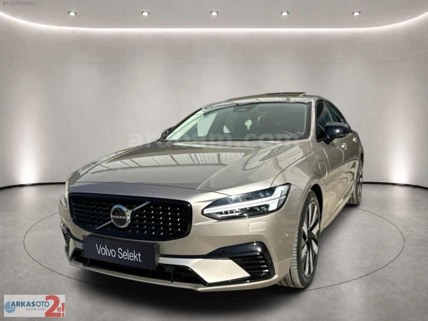 VOLVO YETKİLİ BAYİ ARKAS ANKARADAN 43.199 KM HATASIZ S90 T8 DARK 1