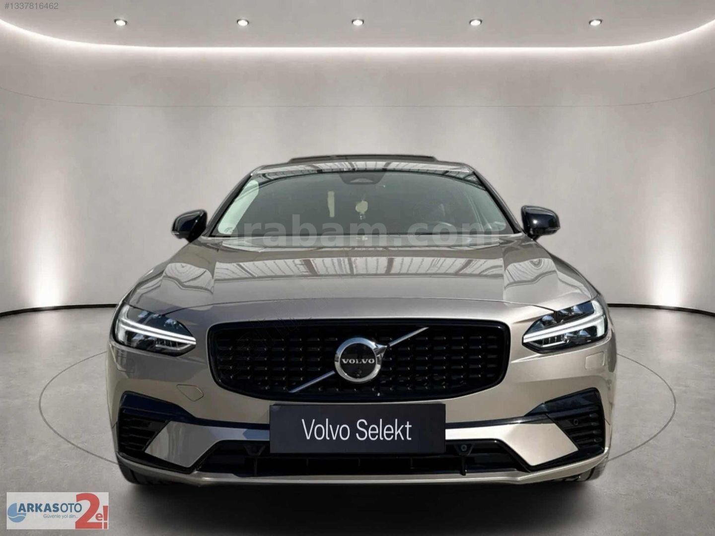 VOLVO YETKİLİ BAYİ ARKAS ANKARADAN 43.199 KM HATASIZ S90 T8 DARK 2