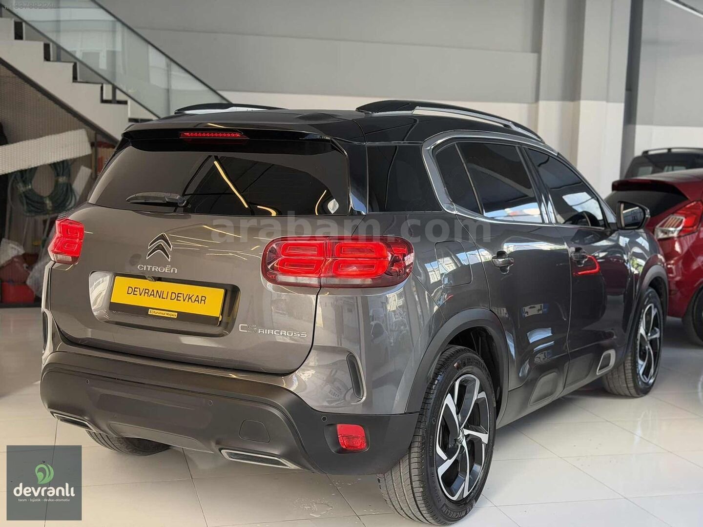 2020 CITROEN C5 AİRCROSS 1.6180HP CAM TAVAN FEEL ADV 131.000 KM 6