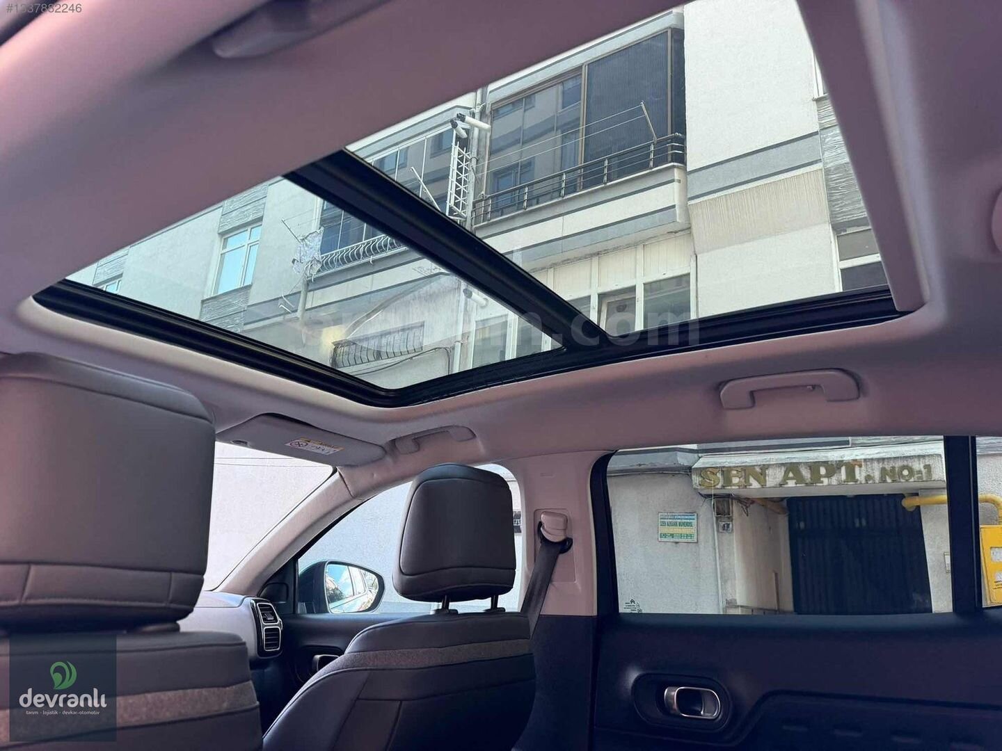 2020 CITROEN C5 AİRCROSS 1.6180HP CAM TAVAN FEEL ADV 131.000 KM 7