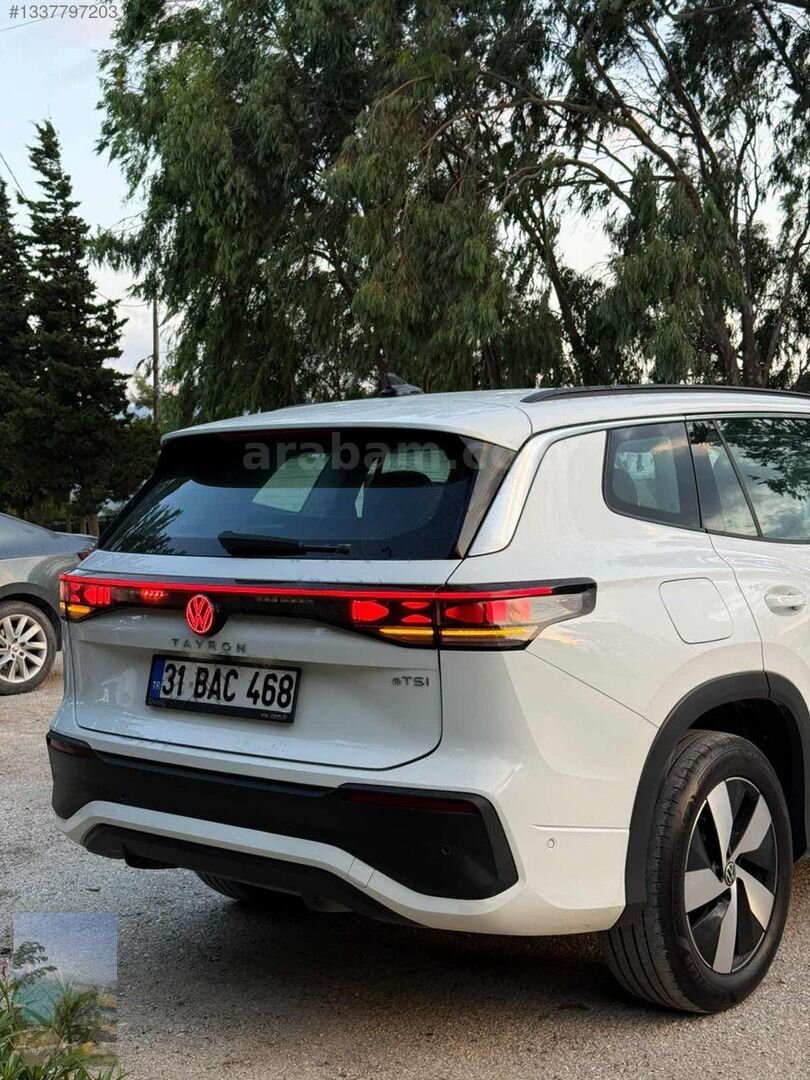 Galeriden Volkswagen Tayron 1.5 e-TSI Life 2025 Model Hatay 11.950 km Beyaz 3