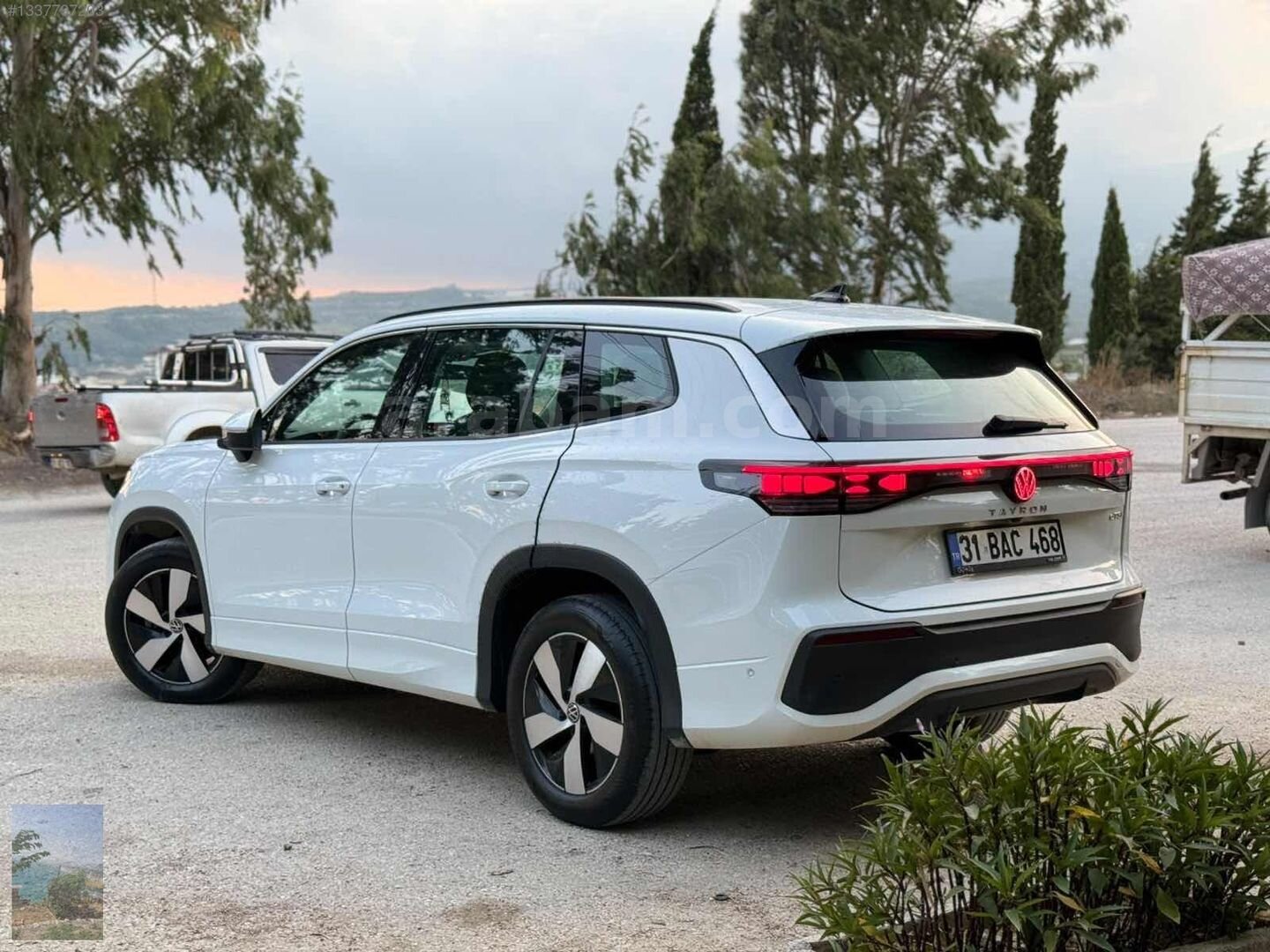 Galeriden Volkswagen Tayron 1.5 e-TSI Life 2025 Model Hatay 11.950 km Beyaz 6