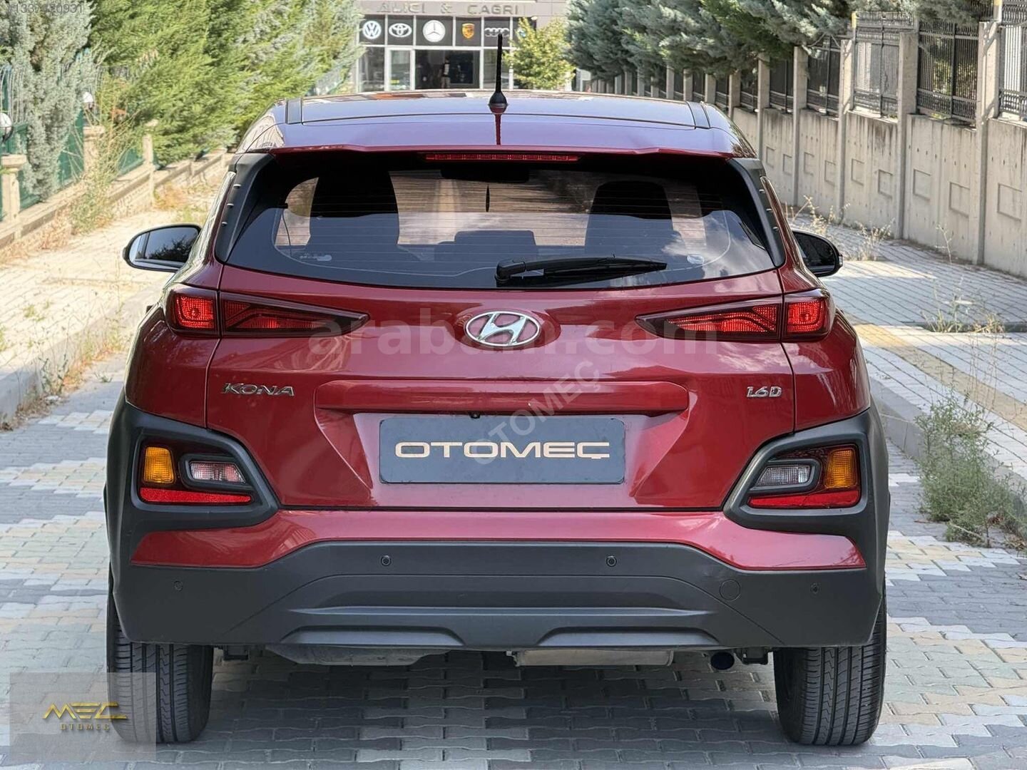 Galeriden Hyundai Kona 1.6 CRDI Style 2020 Model Ankara 165.000 km Kırmızı 5