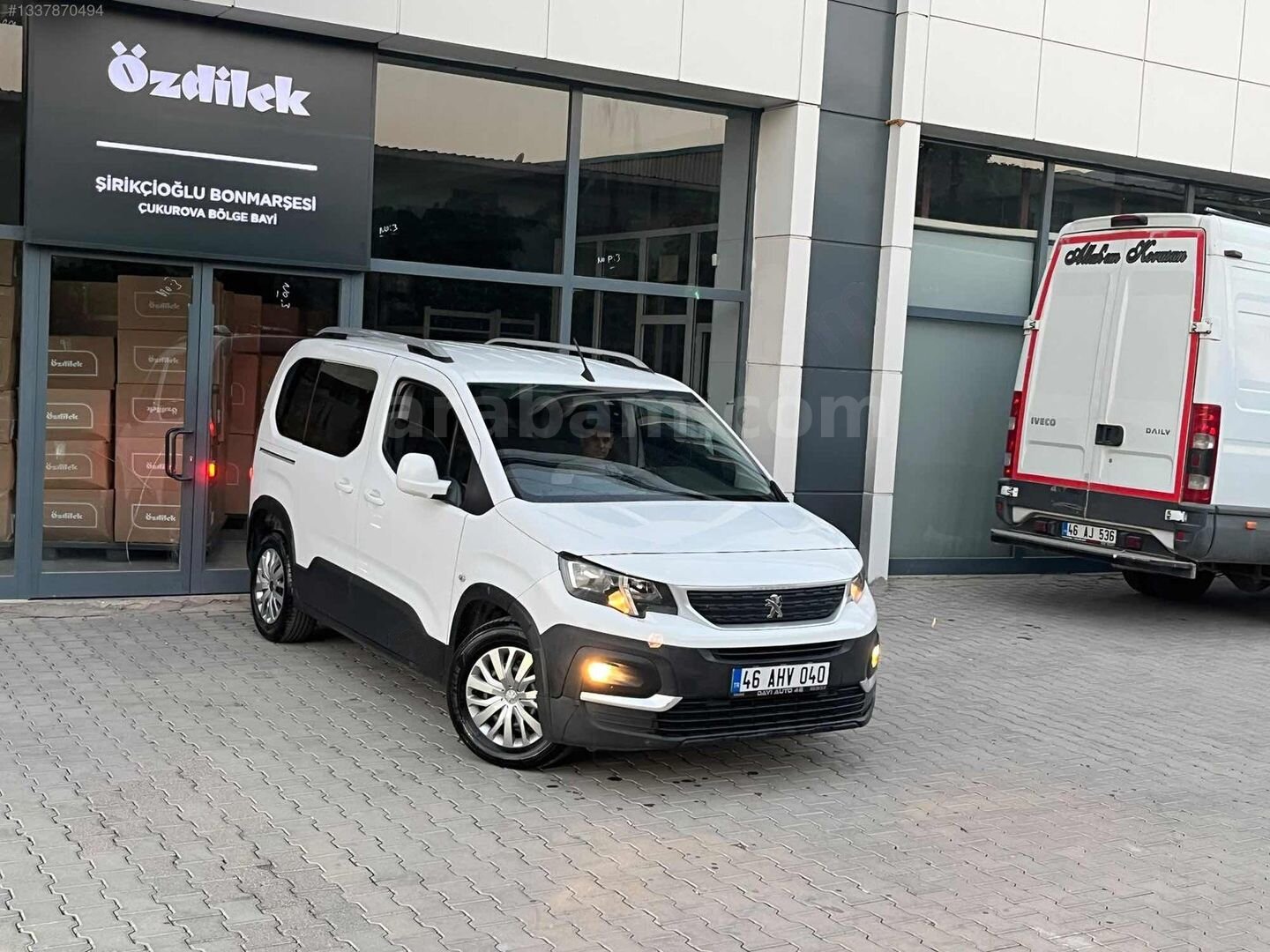 Galeriden Peugeot Rifter 1.5 BlueHDI Active 2019 Model Kahramanmaraş 205.000 km Beyaz 1