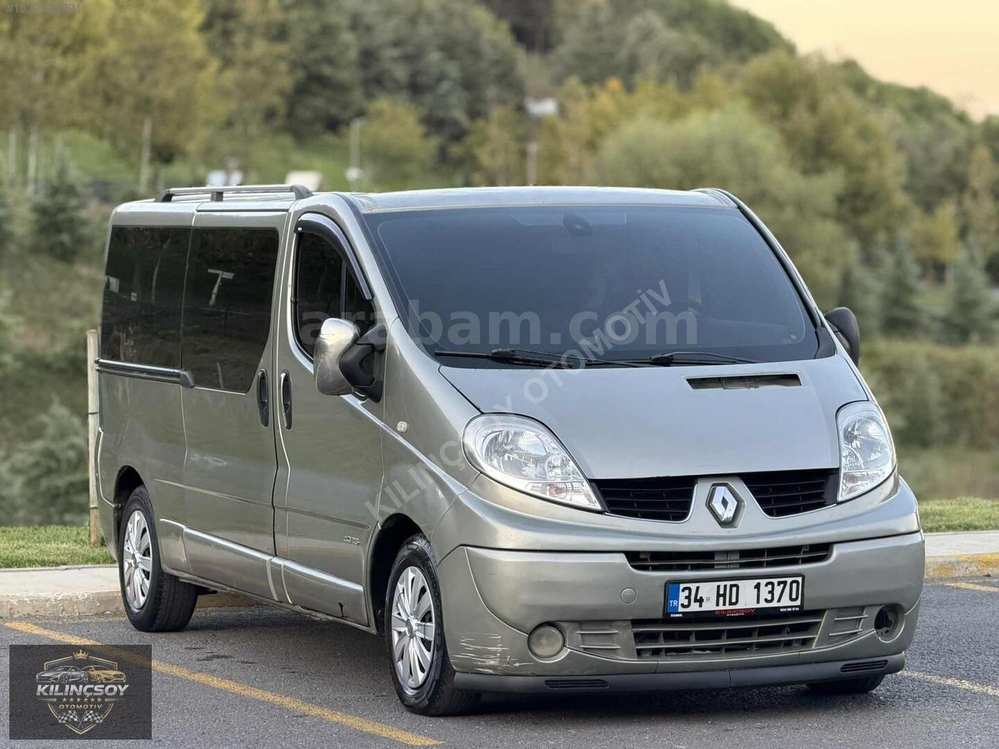 Galeriden Renault Trafic 2.0 DCI Grand Confort 2011 Model İstanbul 375.000 km Füme 6