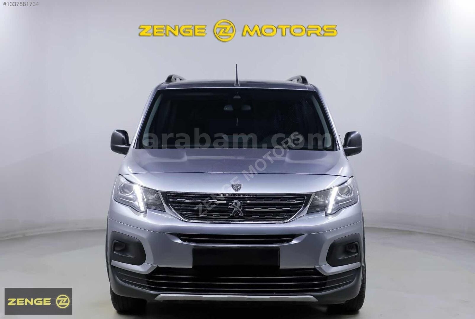 Galeriden Peugeot Rifter 1.5 BlueHDI GT 2023 Model İstanbul 60.000 km Gri 1