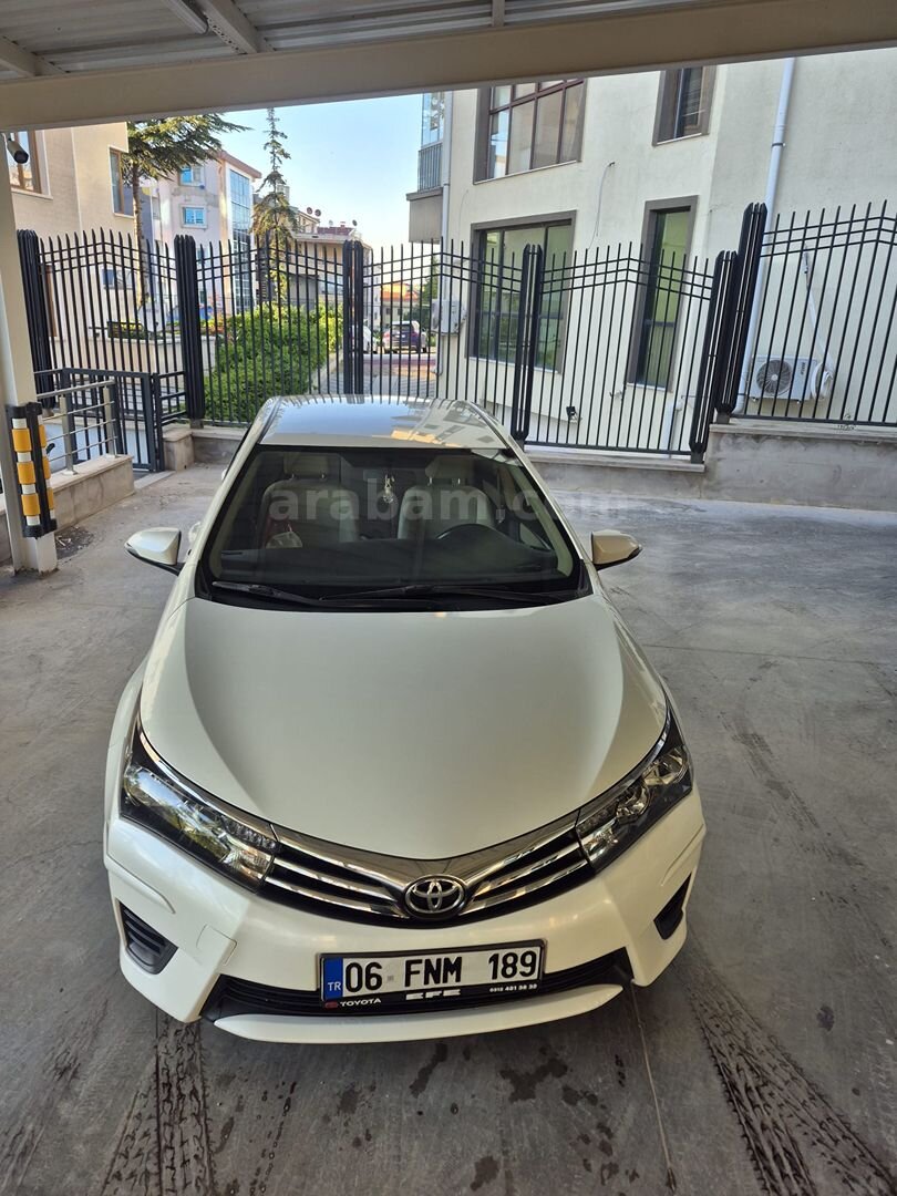 Sahibinden Toyota Corolla 1.33 Life 2015 Model Ankara 93.000 km Beyaz 1