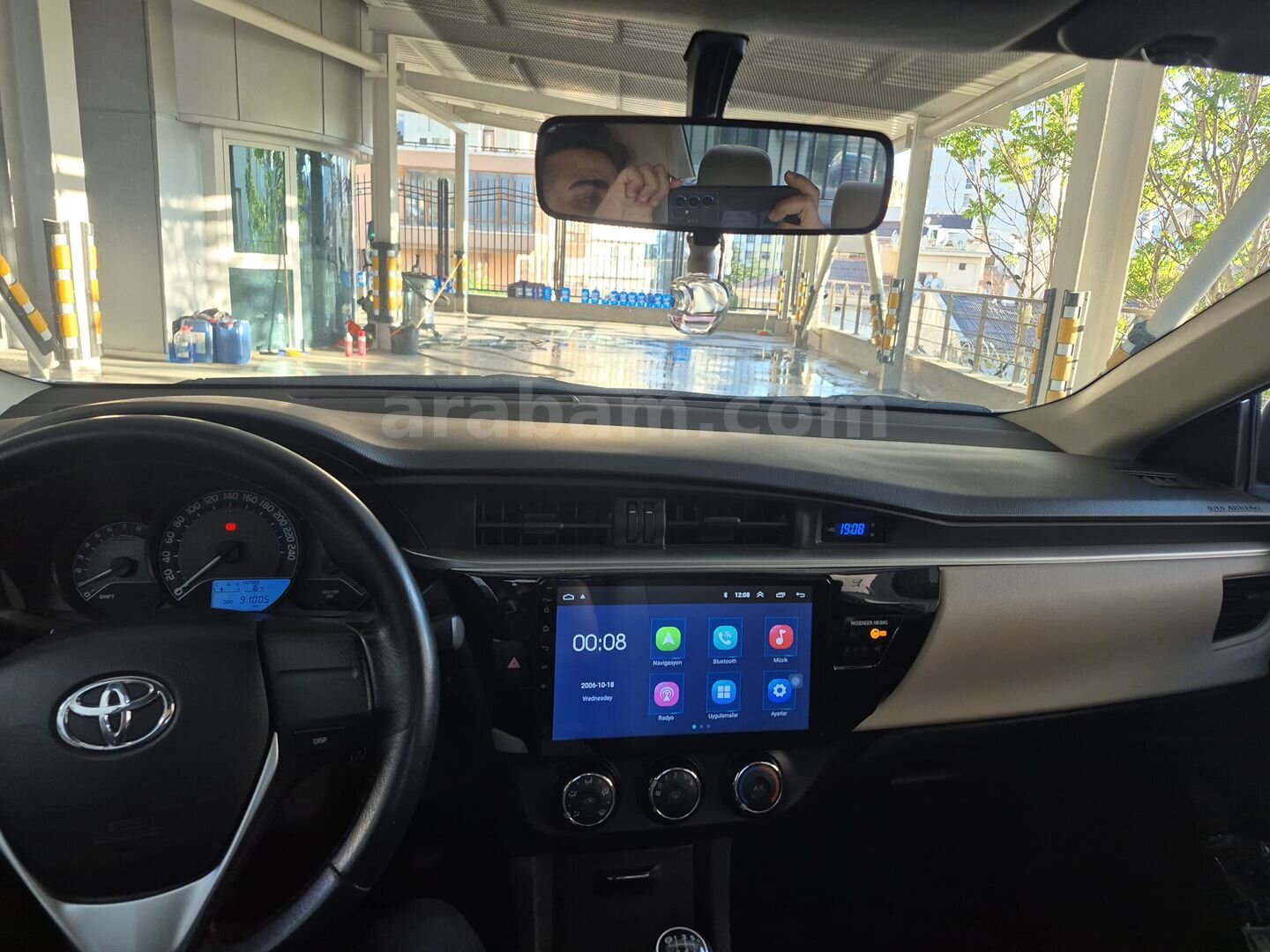 Sahibinden Toyota Corolla 1.33 Life 2015 Model Ankara 93.000 km Beyaz 6