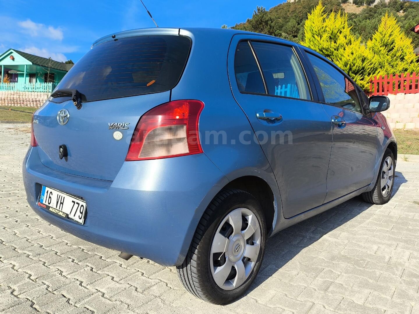 Sahibinden Toyota Yaris 1.3 Terra 2006 Model Bursa 242.700 km Mavi 5