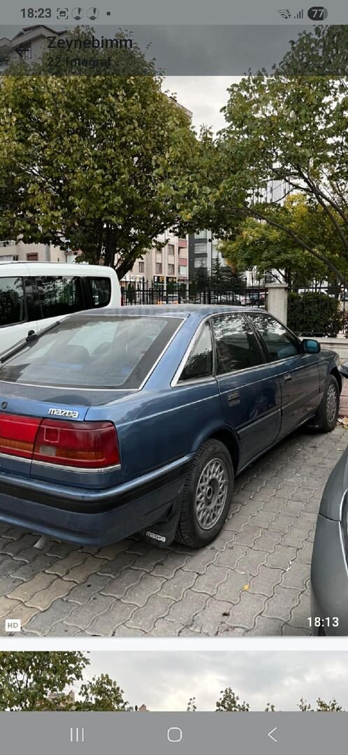 Sahibinden Mazda 626 2.0 GLX 1991 Model Konya 365.000 km Mavi 1