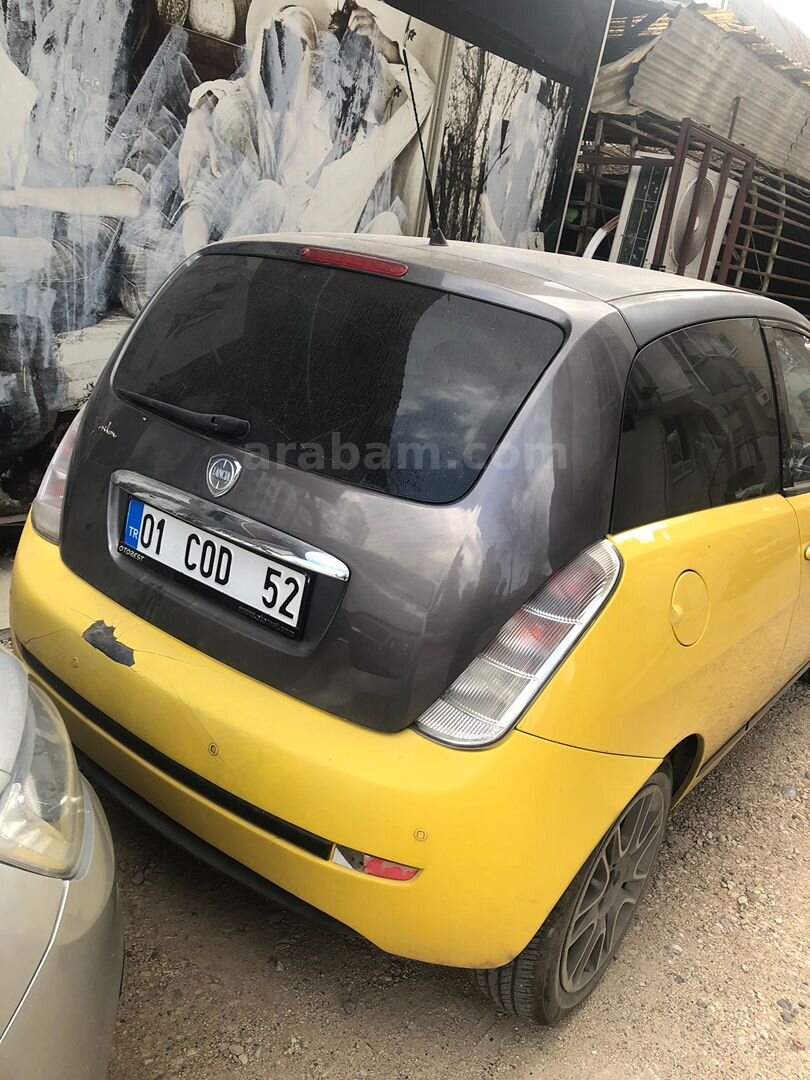 Sahibinden Lancia Ypsilon 1.4 2009 Model Adana 79.000 km Sarı 2
