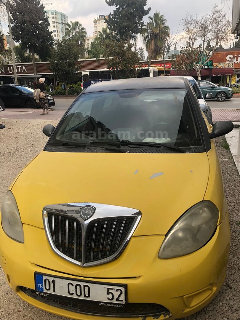 Sahibinden Lancia Ypsilon 1.4 2009 Model Adana 79.000 km Sarı 3