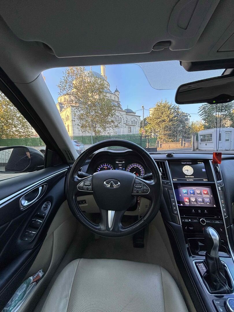 Sahibinden Infiniti Q50 2.0 2015 Model İstanbul 127.000 km Kahverengi 7