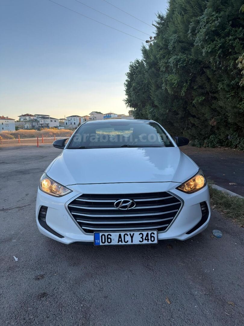 Sahibinden Hyundai Elantra 1.6 D-CVVT Style 2016 Model Kayseri 156.000 km Beyaz 6