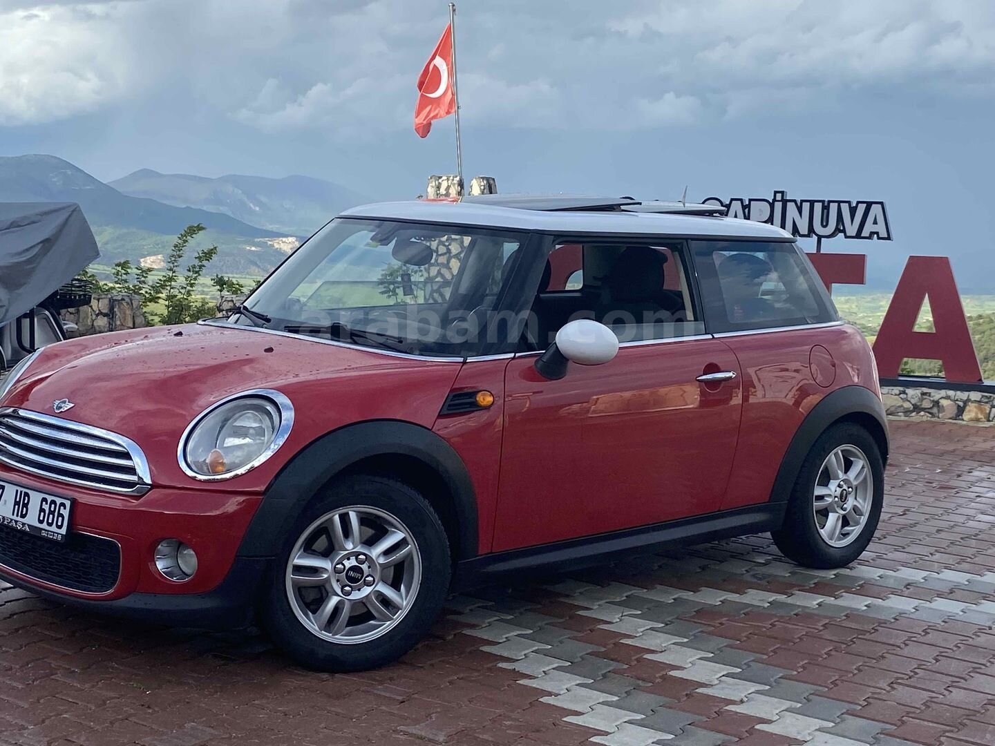 Sahibinden Mini Cooper 1.6 D 2012 Model Ankara 235.000 km Kırmızı 3