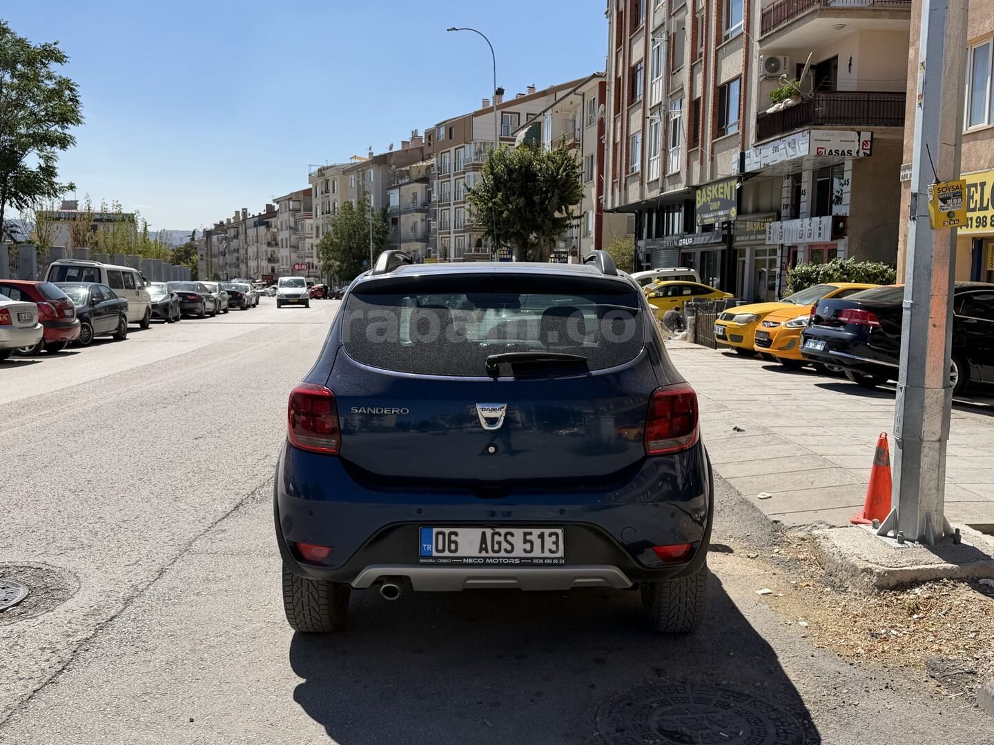 Neco Motors’Dan Dacia Sandero 1.5 dCi Stepway 2017 Model Ankara 6