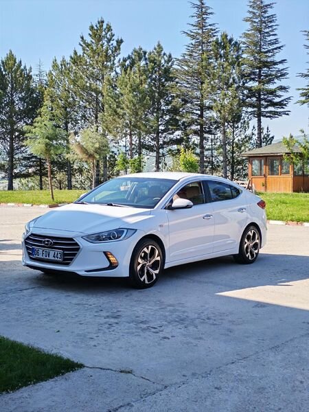 Sahibinden Hyundai Elantra 1.6 D-CVVT Style 2016 Model Ankara 117.000 km Beyaz