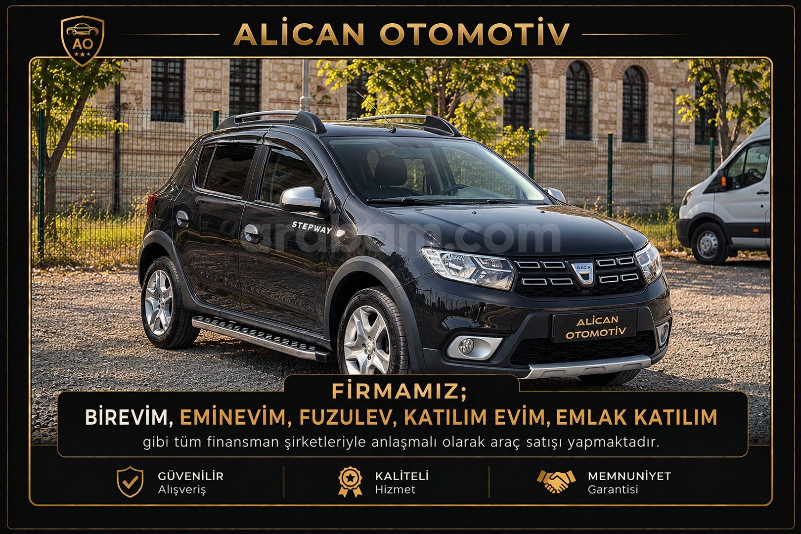 Galeriden Dacia Sandero 1.5 dCi Stepway 2017 Model İstanbul 140.000 km Füme 1