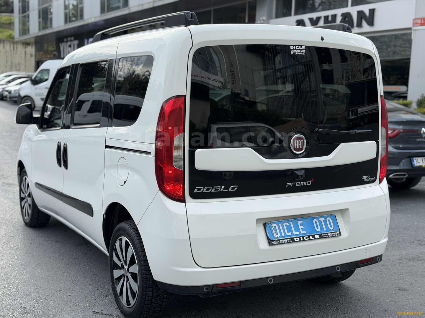DİCLE'den 2022 DOBLO PREMİO P GERİ GÖRÜŞ HATASIZ KREDİ+TAKAS İLE 5