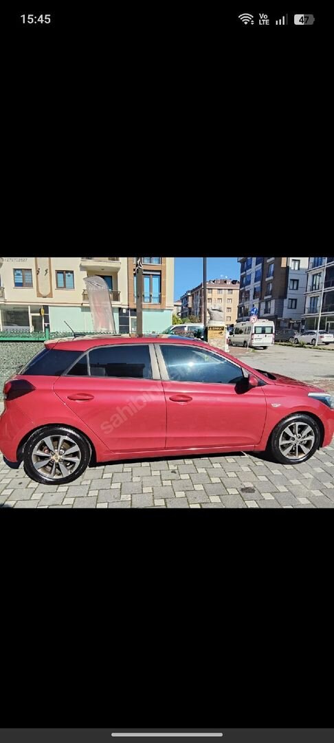 Sahibinden Hyundai i20 1.4 CRDi Style 2018 Model İstanbul 134.000 km Kırmızı 2