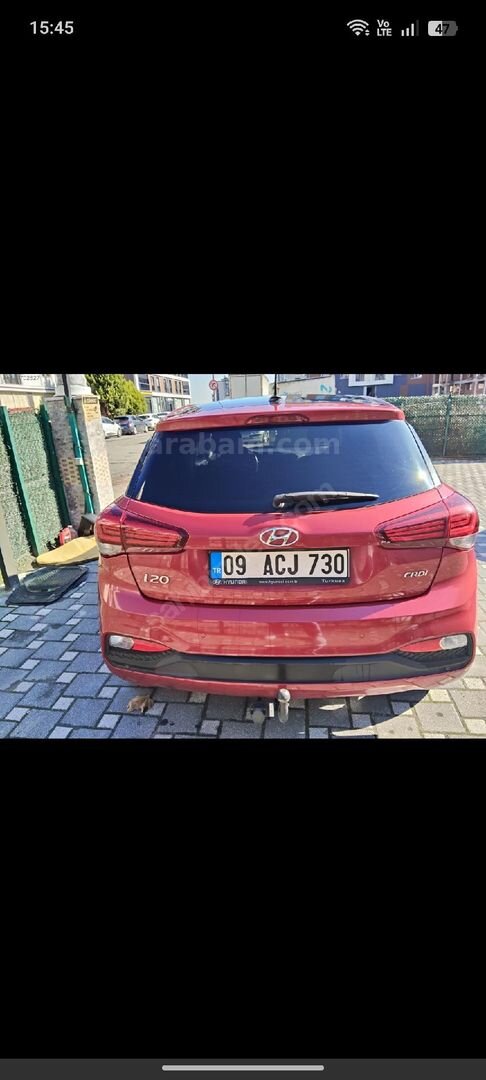 Sahibinden Hyundai i20 1.4 CRDi Style 2018 Model İstanbul 134.000 km Kırmızı 6