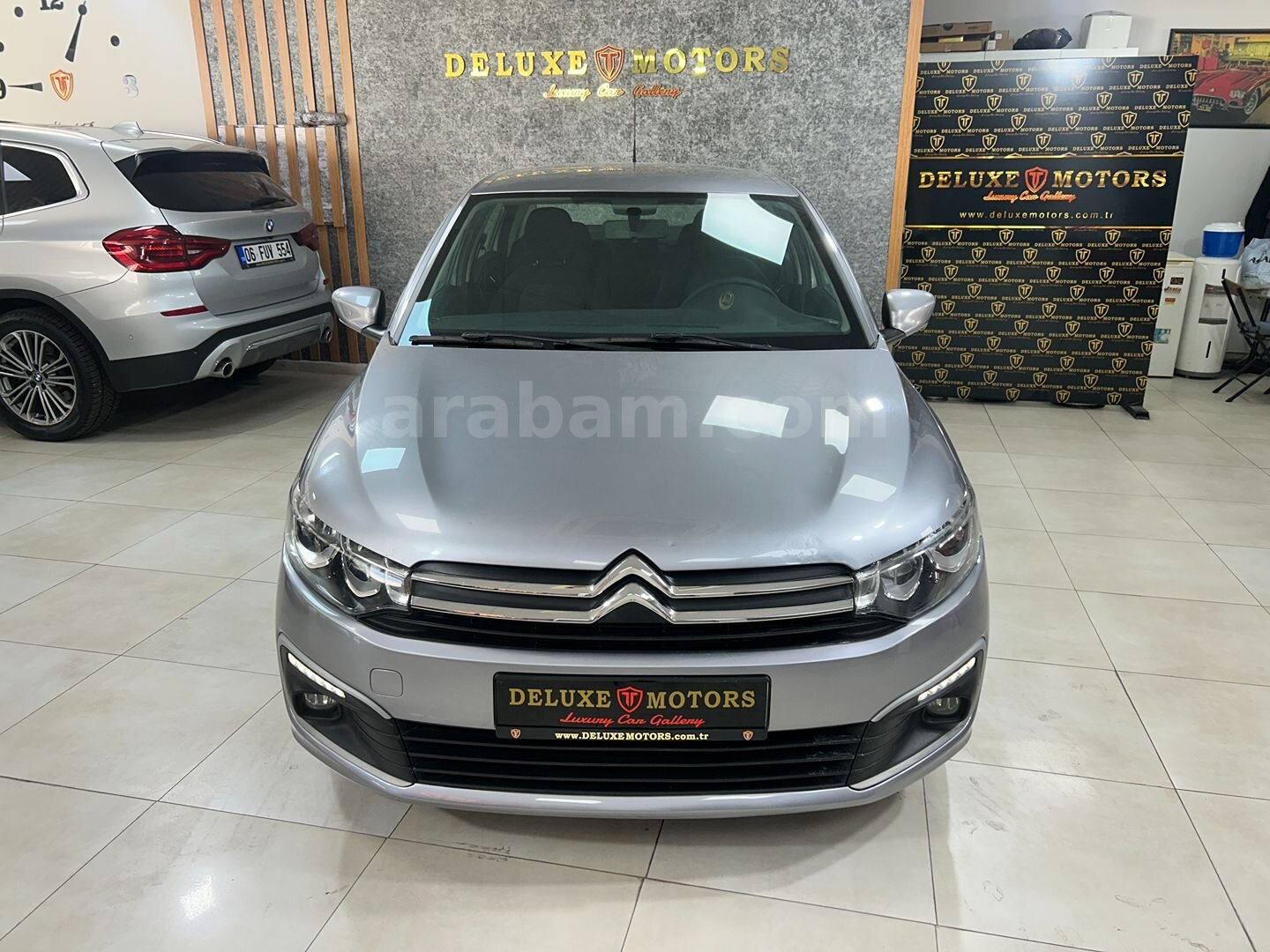 Galeriden Citroen C-Elysée 1.5 BlueHDI Feel 2022 Model İzmir 159.000 km Gri 2