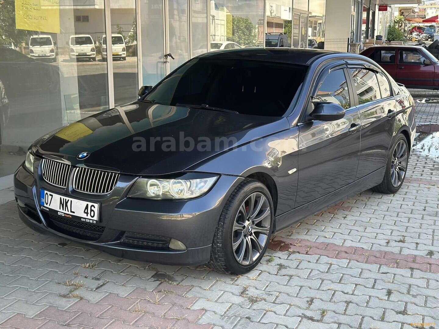 Galeriden BMW 3 Serisi 316i Standart 2006 Model Antalya 330.000 km Gri 6