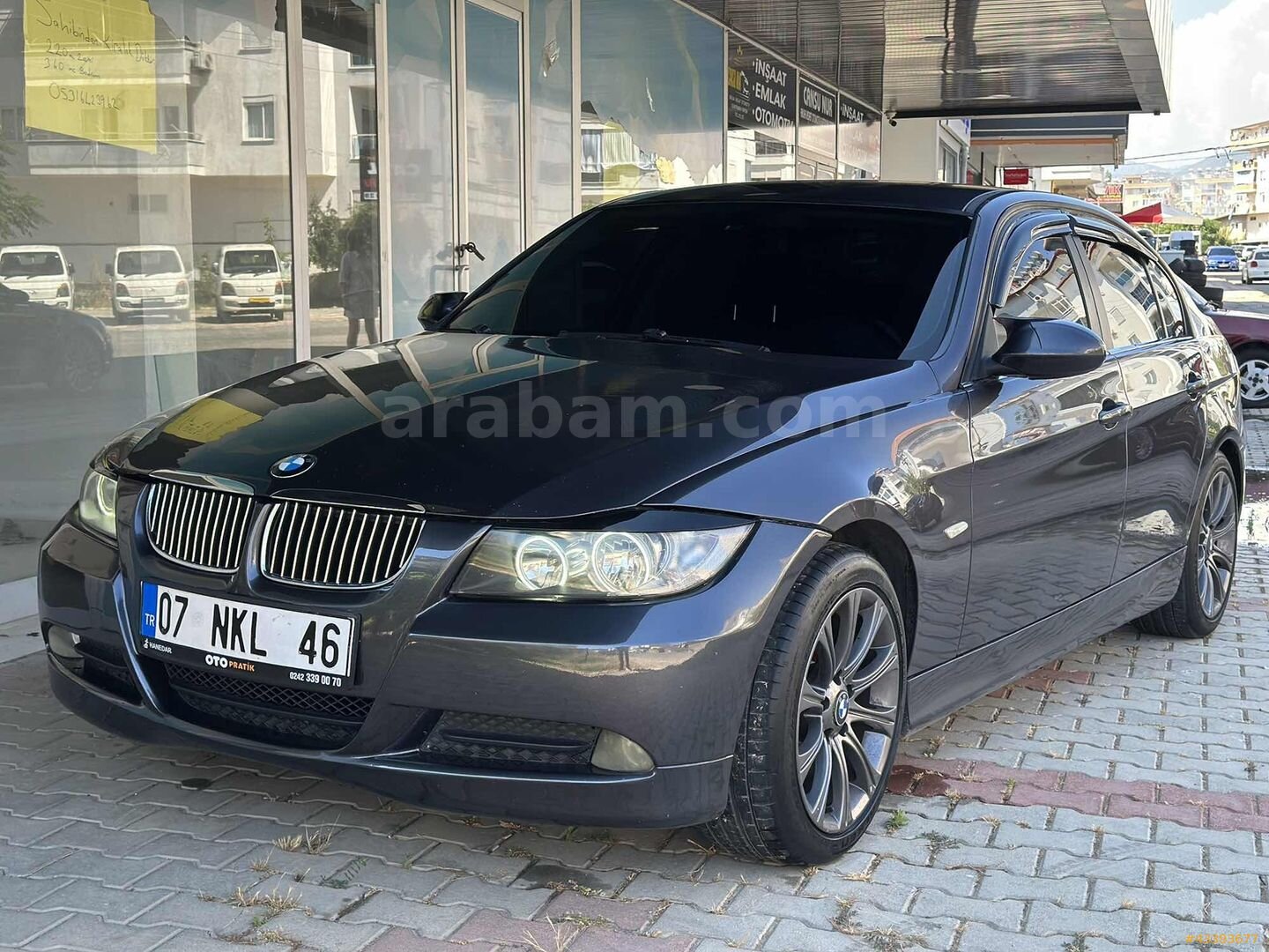 Galeriden BMW 3 Serisi 316i Standart 2006 Model Antalya 330.000 km Gri 5