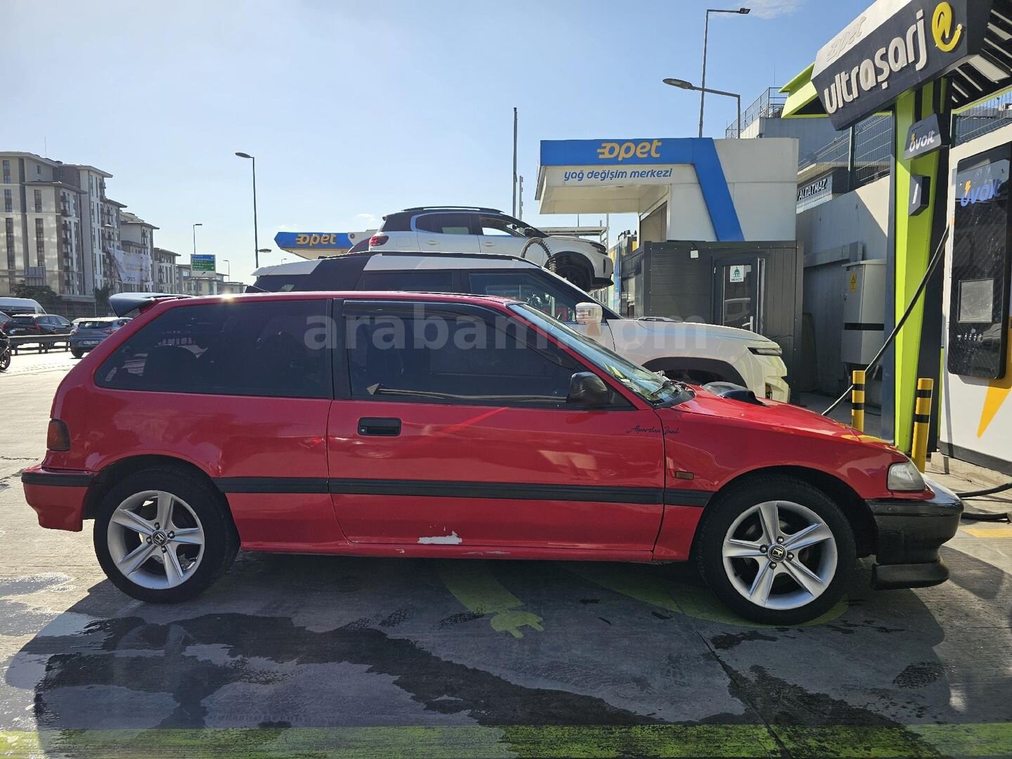 Sahibinden Honda Civic 1.4 1.4i 1990 Model İstanbul 376.000 km Kırmızı 5