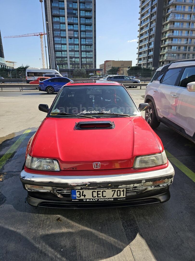Sahibinden Honda Civic 1.4 1.4i 1990 Model İstanbul 376.000 km Kırmızı 1