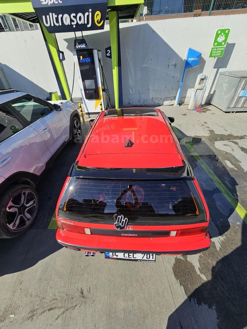 Sahibinden Honda Civic 1.4 1.4i 1990 Model İstanbul 376.000 km Kırmızı 4