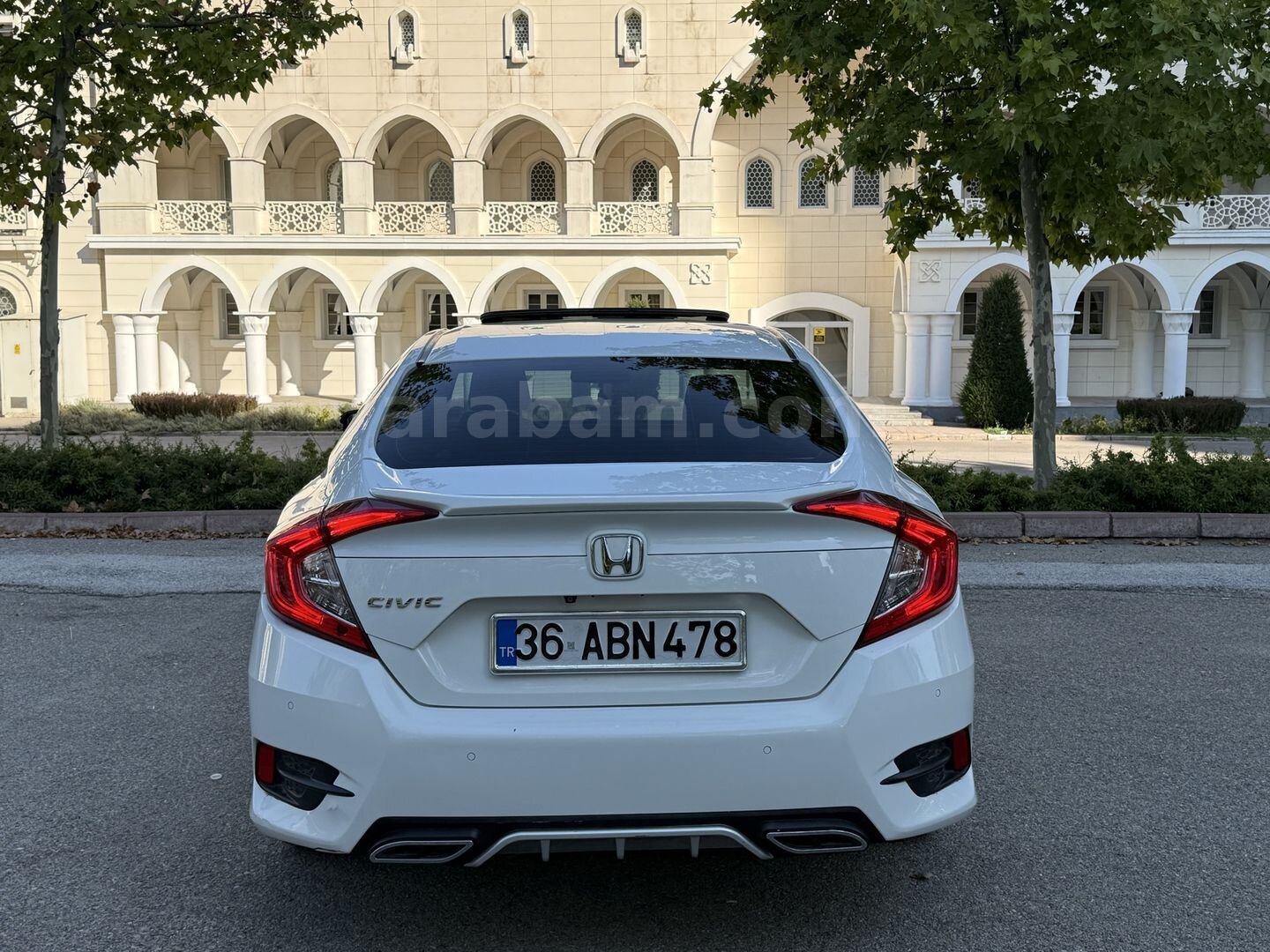 Galeriden Honda Civic 1.6i VTEC Eco Elegance 2018 Model Ankara 188.000 km Beyaz 6