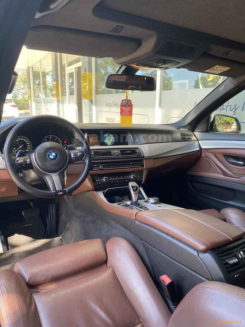 2015 BMW 525 xDrive Executive M Sport | SEDEFLİ BEYAZ | TAM DOLU 7