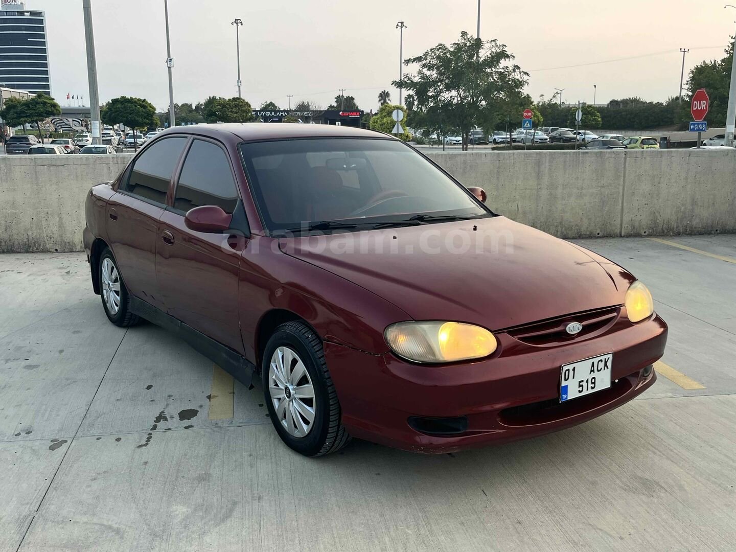 Sahibinden Kia Sephia 1.5 LS 1999 Model Adana 278.000 km Bordo 2