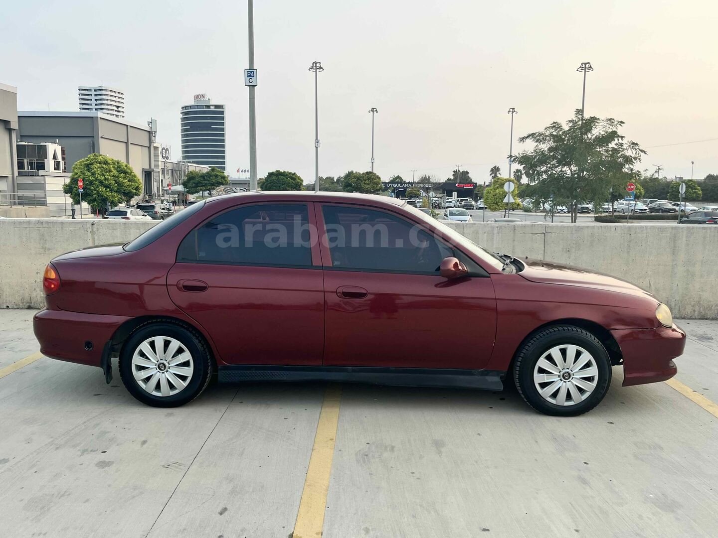 Sahibinden Kia Sephia 1.5 LS 1999 Model Adana 278.000 km Bordo 3