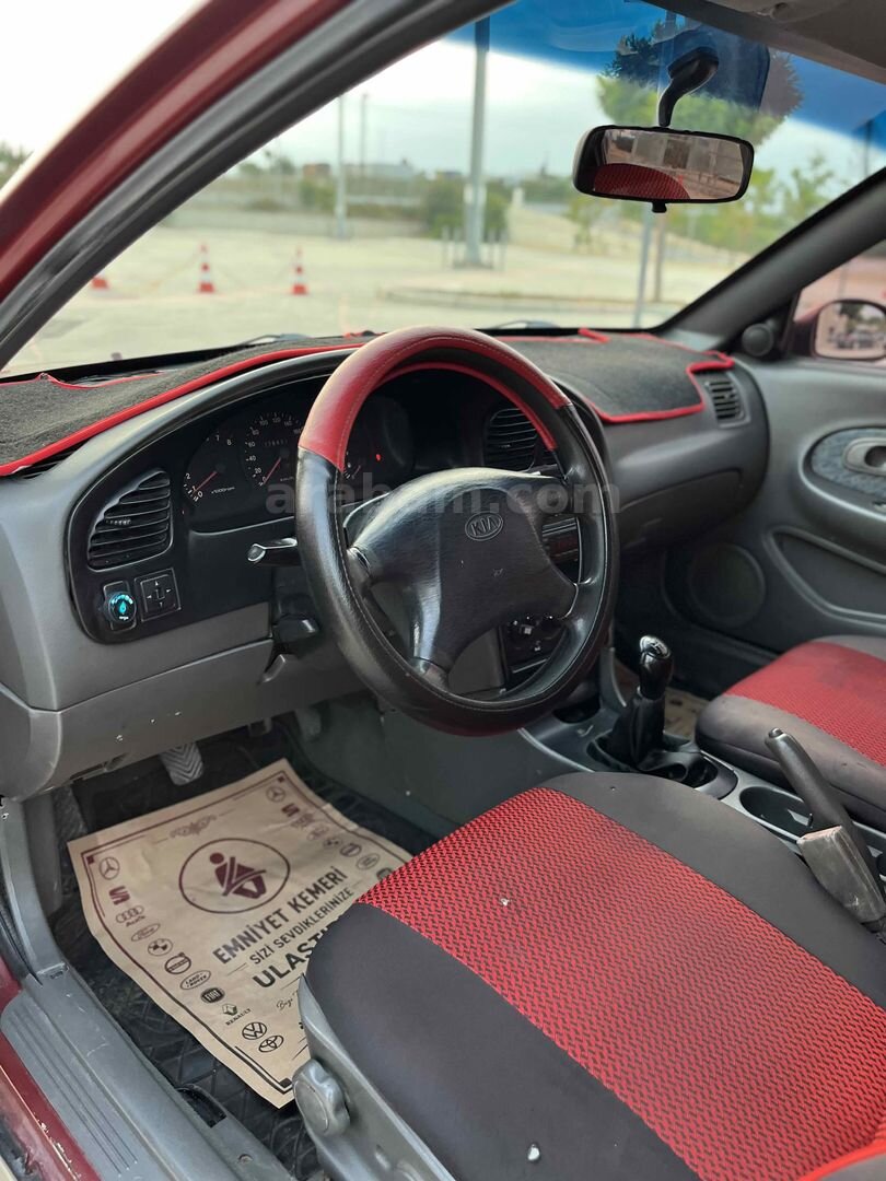 Sahibinden Kia Sephia 1.5 LS 1999 Model Adana 278.000 km Bordo 7