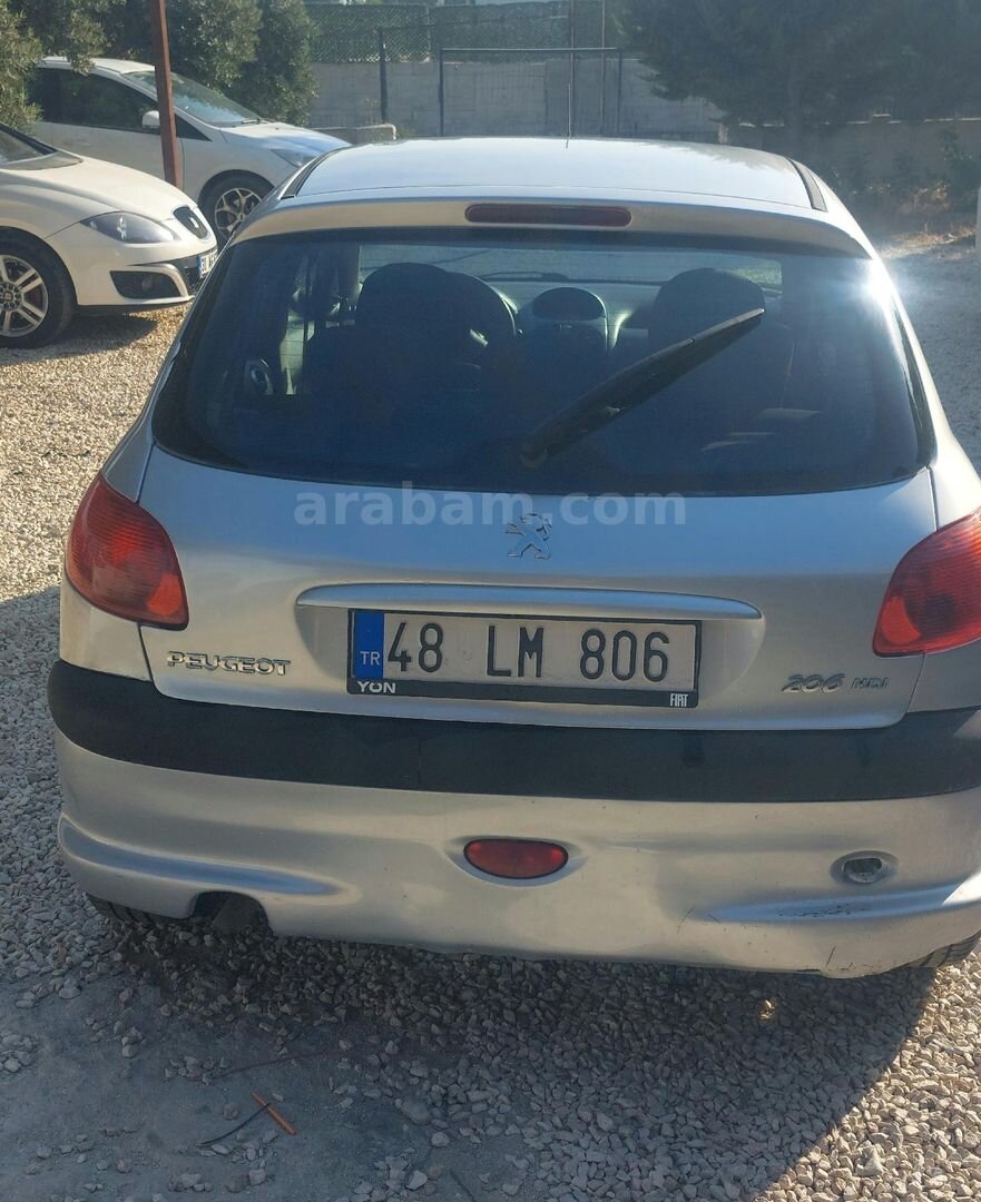 Galeriden Peugeot 206 1.4 HDi Fever 2006 Model Hatay 6