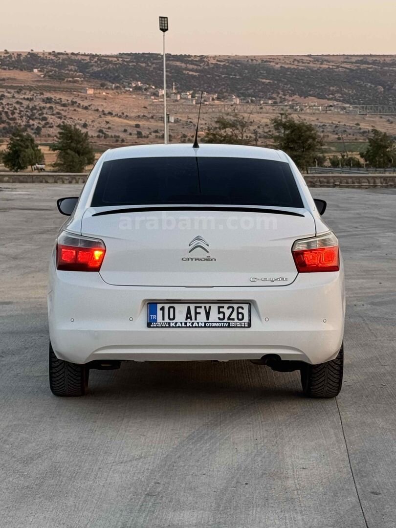 Galeriden Citroen C-Elysée 1.6 HDi Exclusive 2014 Model Gaziantep 194.000 km Beyaz 6