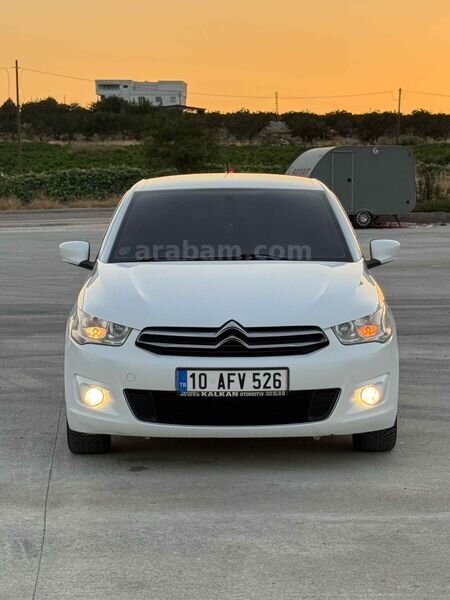 Galeriden Citroen C-Elysée 1.6 HDi Exclusive 2014 Model Gaziantep 194.000 km Beyaz