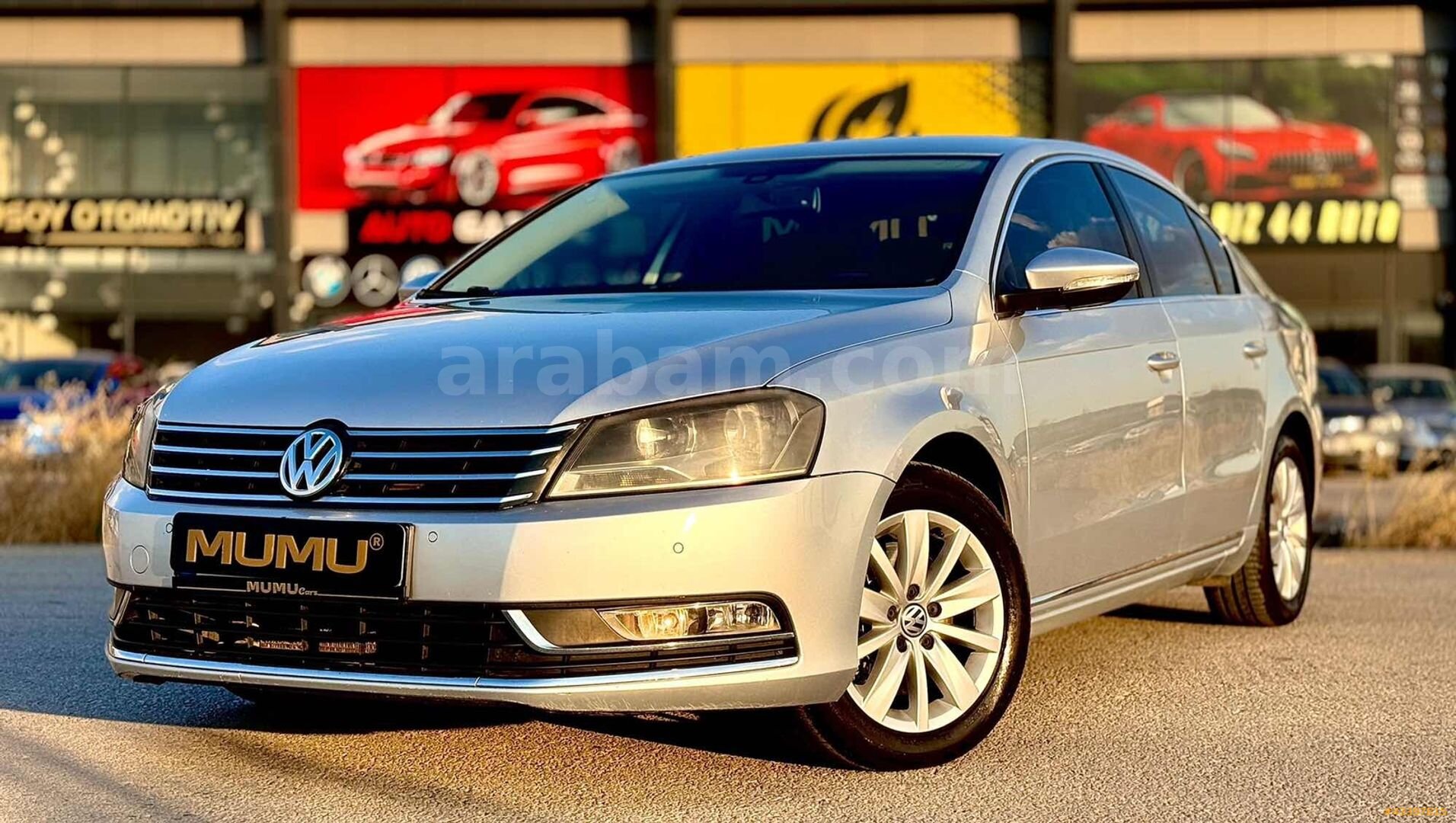 Galeriden Volkswagen Passat 1.6 TDi BlueMotion Comfortline 2012 Model Ankara 185.000 km Gri 3