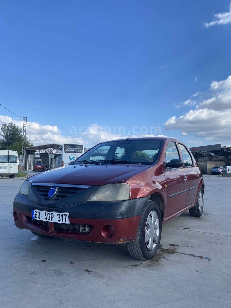 Sahibinden Dacia Logan 1.4 Ambiance 2006 Model Tokat 565.000 km Kırmızı 2