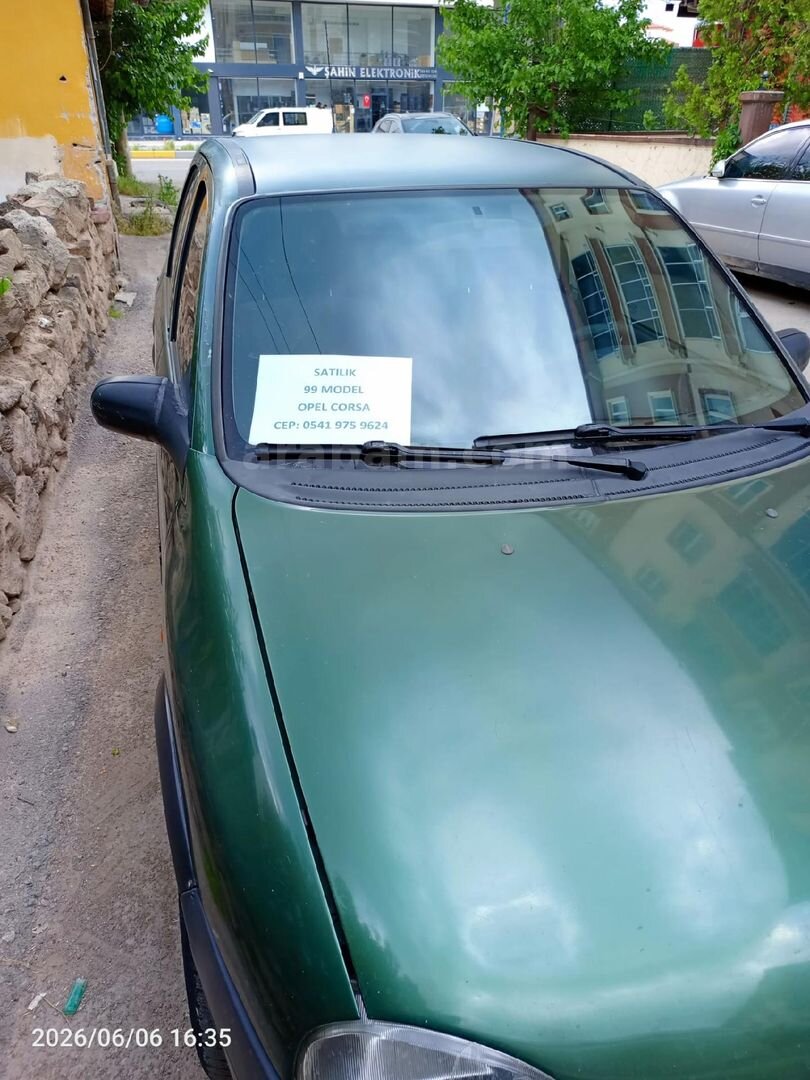 Sahibinden Opel Corsa 1.4 GLS 1999 Model Aksaray 290.000 km Yeşil 1