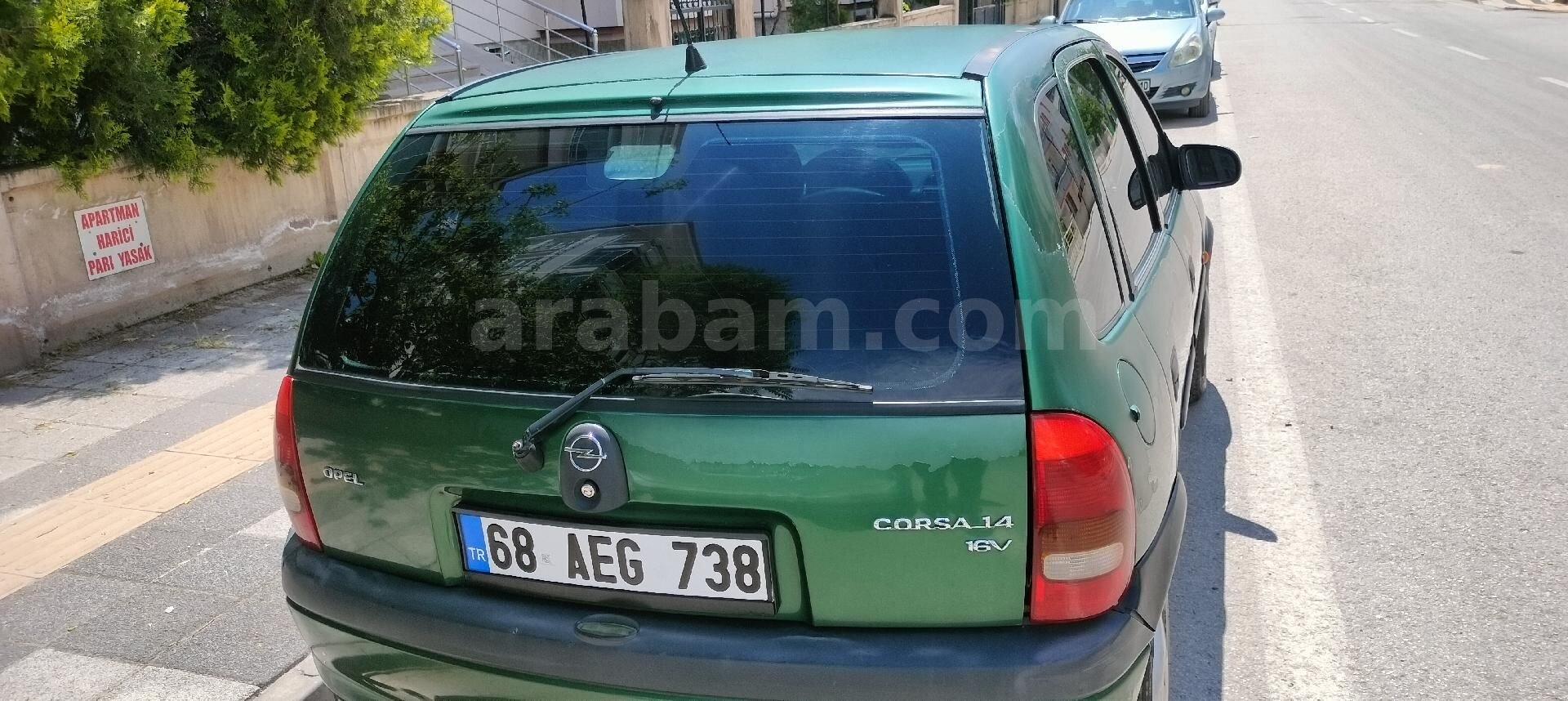 Sahibinden Opel Corsa 1.4 GLS 1999 Model Aksaray 290.000 km Yeşil 5