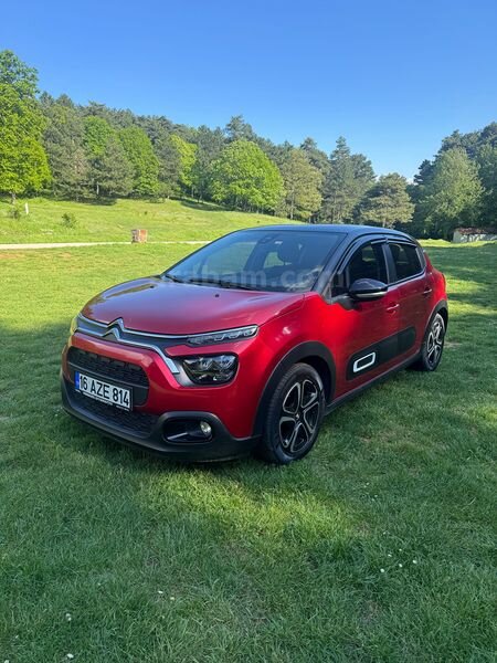 Sahibinden Citroen C3 1.2 PureTech Feel S Edition 2020 Model Bursa 41.000 km Kırmızı