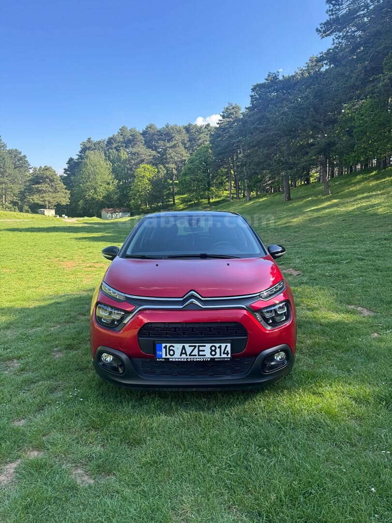 Sahibinden Citroen C3 1.2 PureTech Feel S Edition 2020 Model Bursa 41.000 km Kırmızı 3