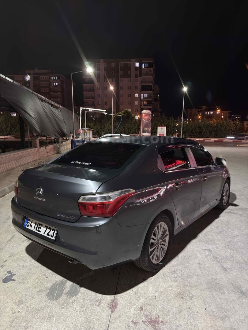 Sahibinden Citroen C-Elysée 1.6 HDi Exclusive 2012 Model Uşak 166.000 km Gri (metalik) 6