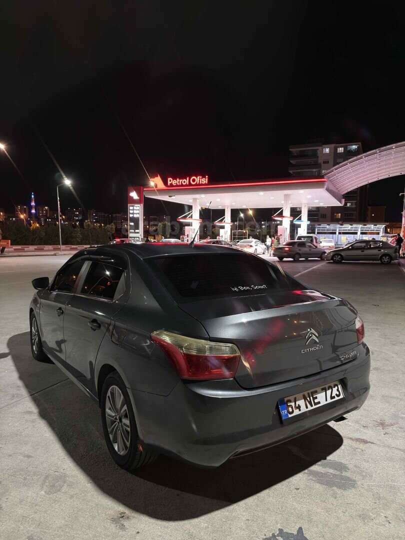 Sahibinden Citroen C-Elysée 1.6 HDi Exclusive 2012 Model Uşak 166.000 km Gri (metalik) 5