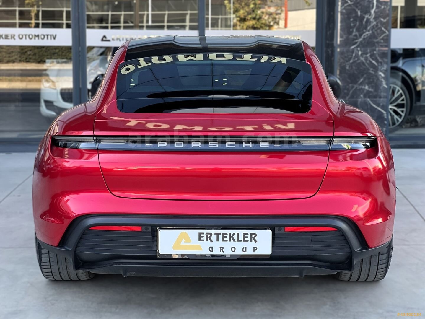Galeriden Porsche Taycan Elektrik 4S Performance 2020 Model İzmir 50.100 km Kırmızı 7