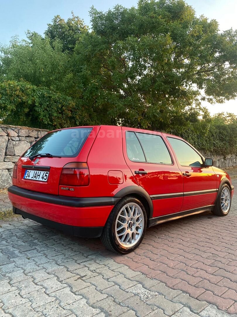 Sahibinden Volkswagen Golf 1.8 CL 1996 Model İstanbul 212.000 km Kırmızı 5